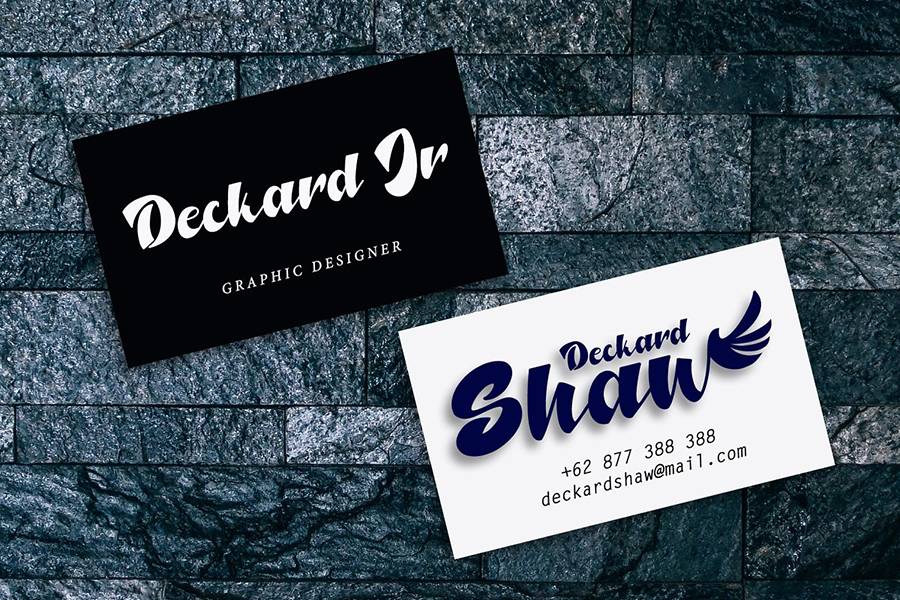 North Blue Bold Script Font sample