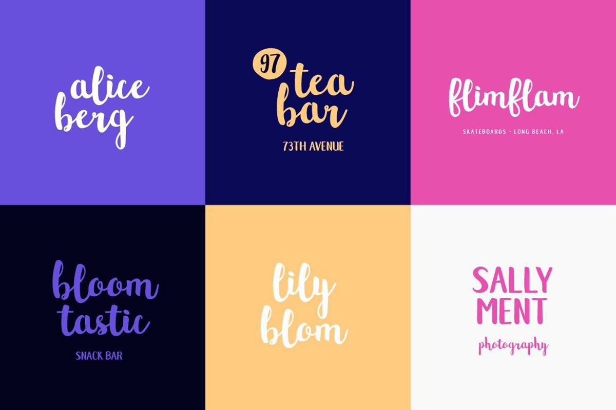 Northern Lights Font Duo sample