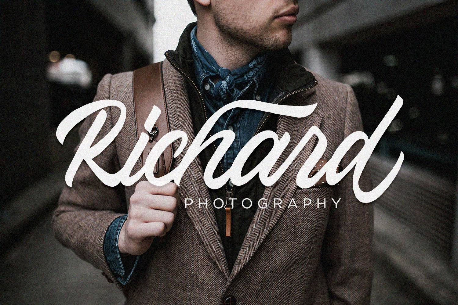 Northing Font sample