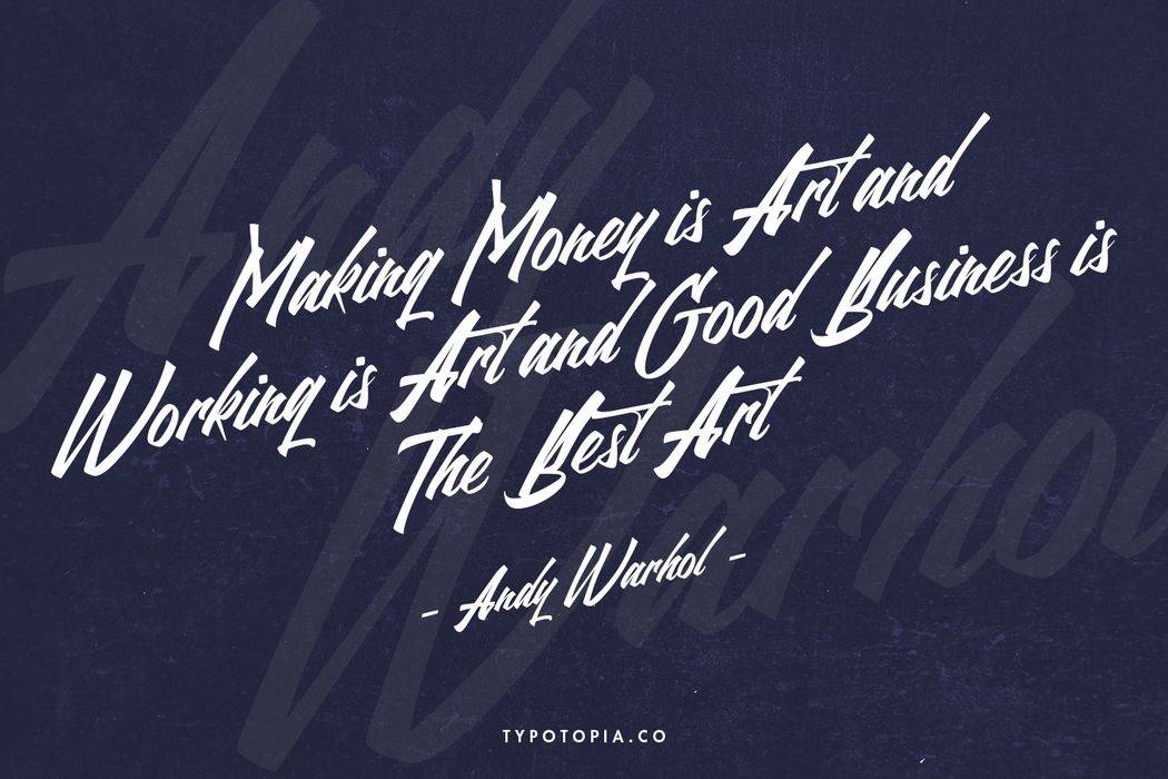 Northline Font sample