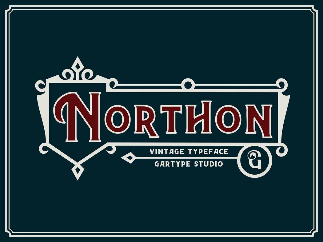 Northon Font sample