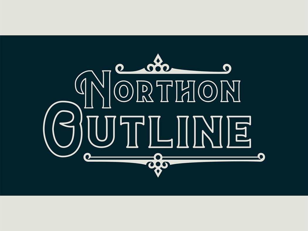 Northon Font sample