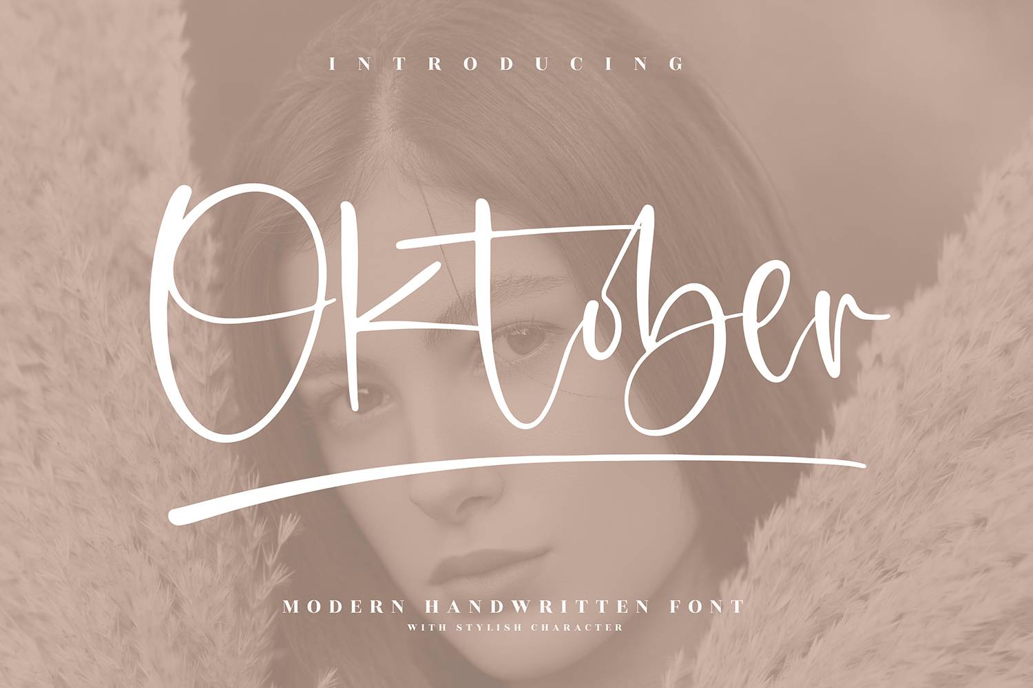 Oktober Font sample