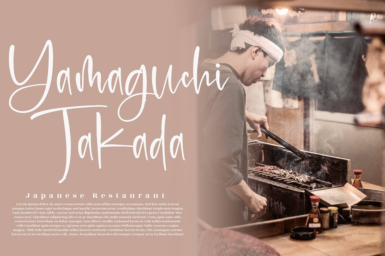 Oktober Font sample