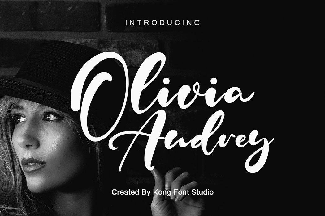 Olivia Audrey Font sample