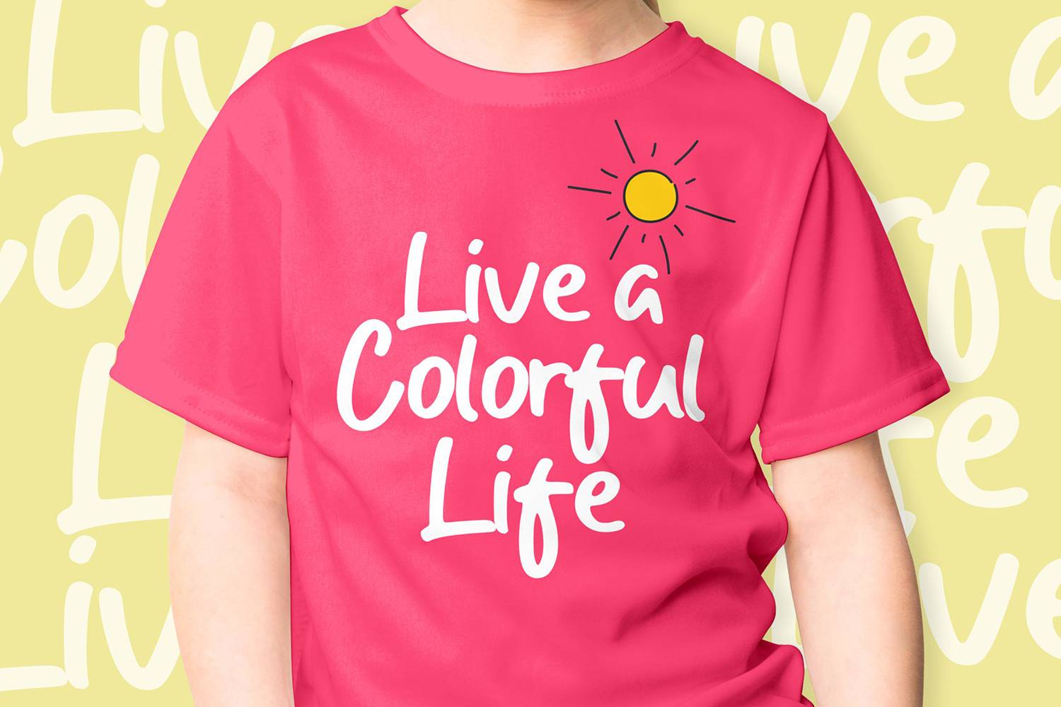 One Crayon Font sample