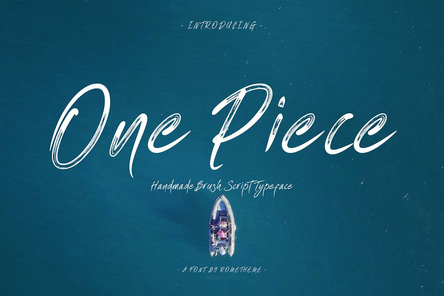 One Piece Font sample