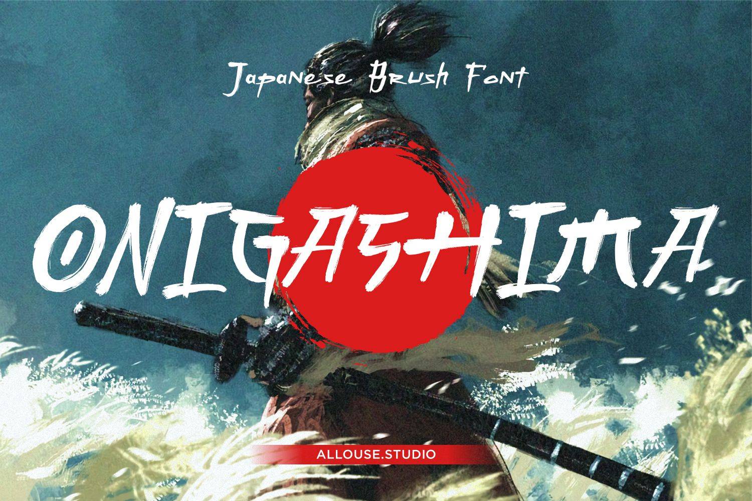 Onigashima Font sample