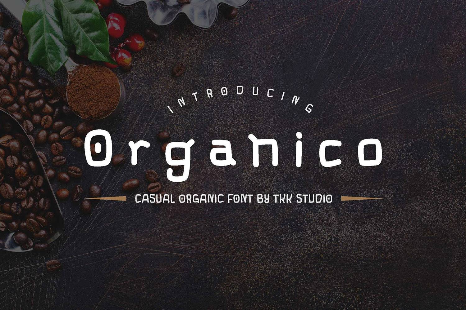 Organico Font sample