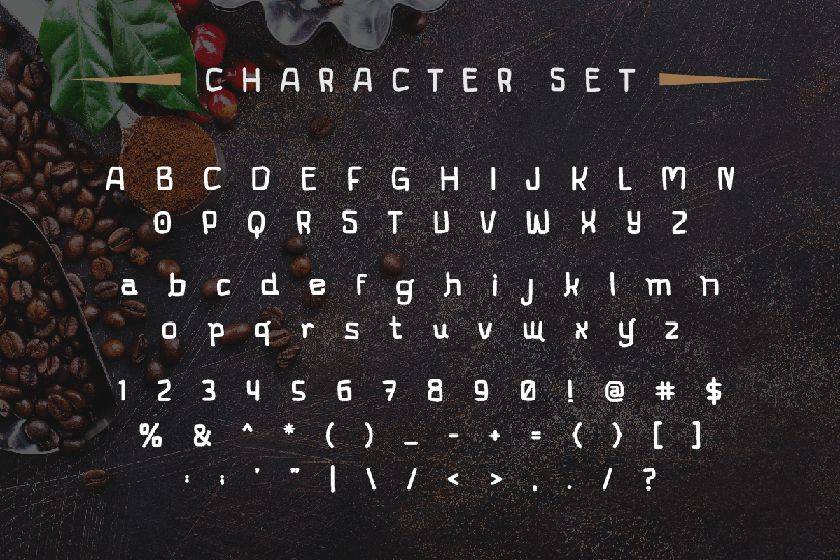 Organico Font sample