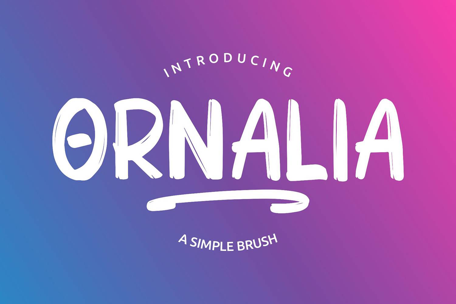Ornalia Font sample