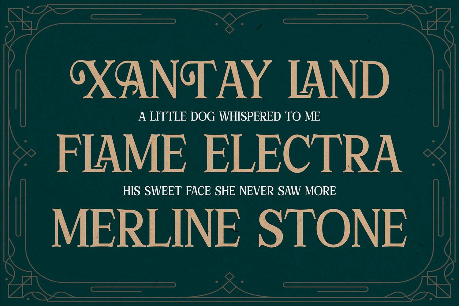 Ortusela Font sample