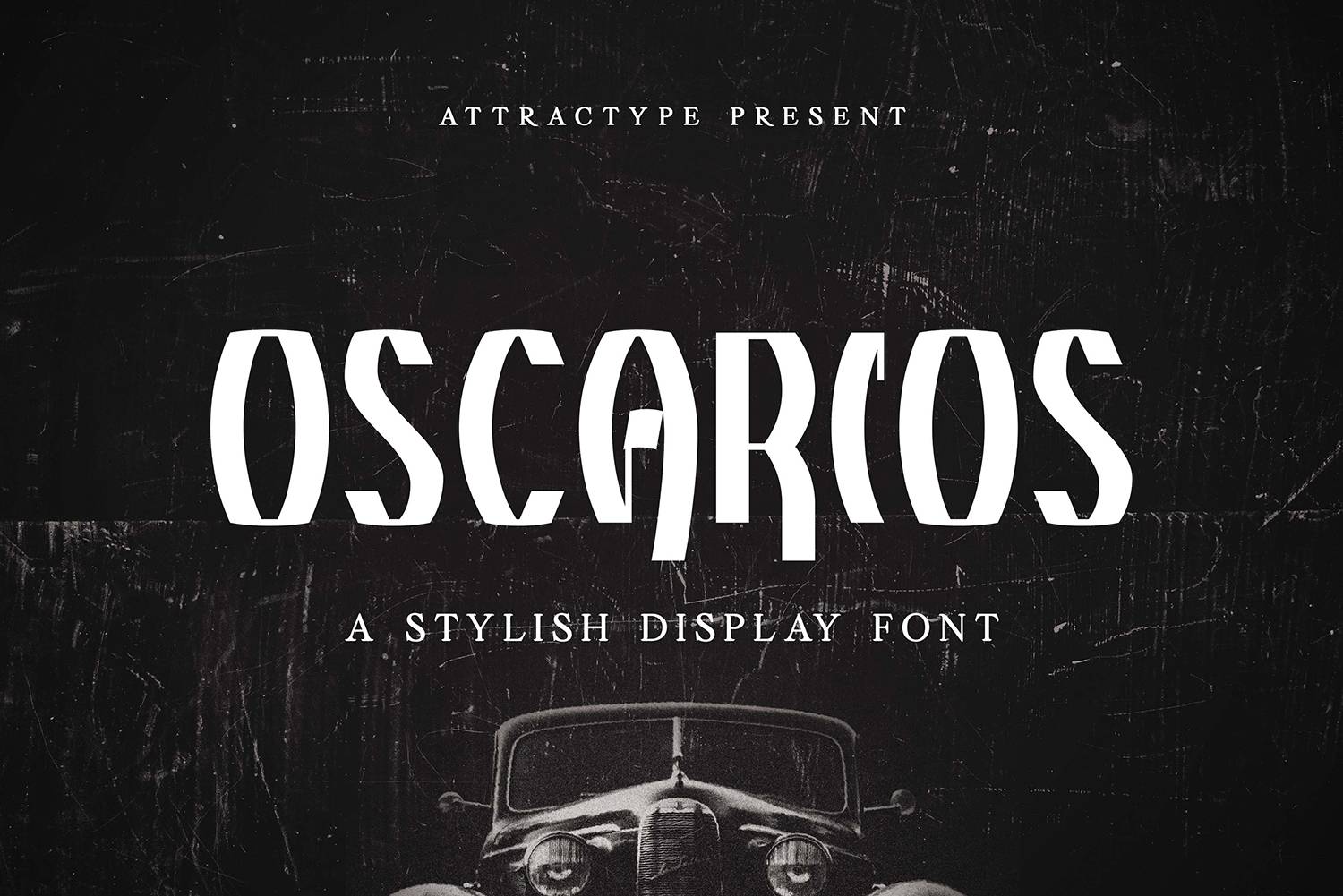 Oscarios Font sample