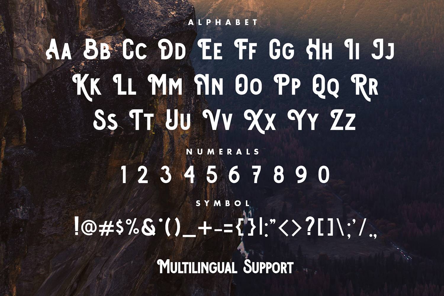 Osgiliath Font sample