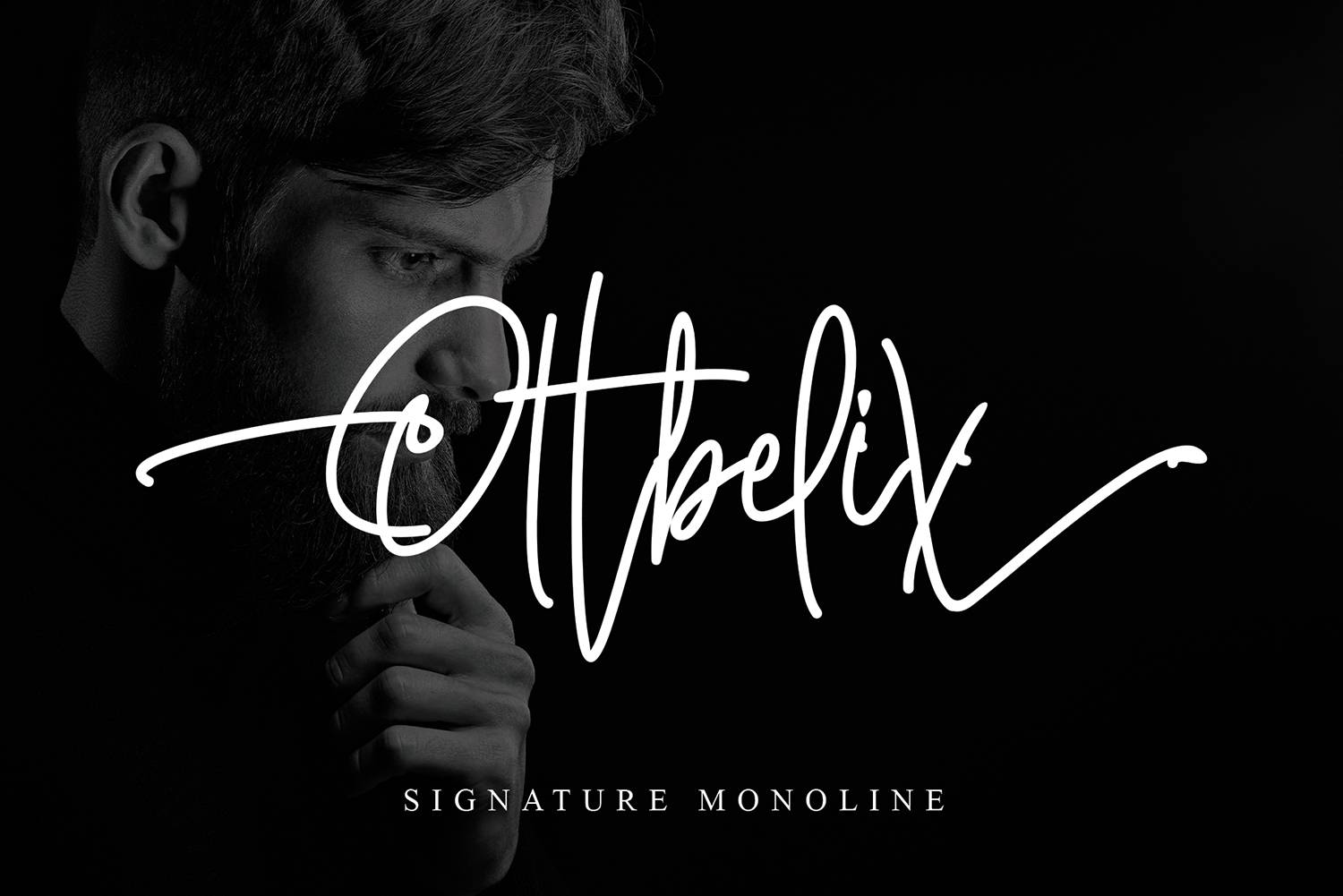 Ottbelix Font sample