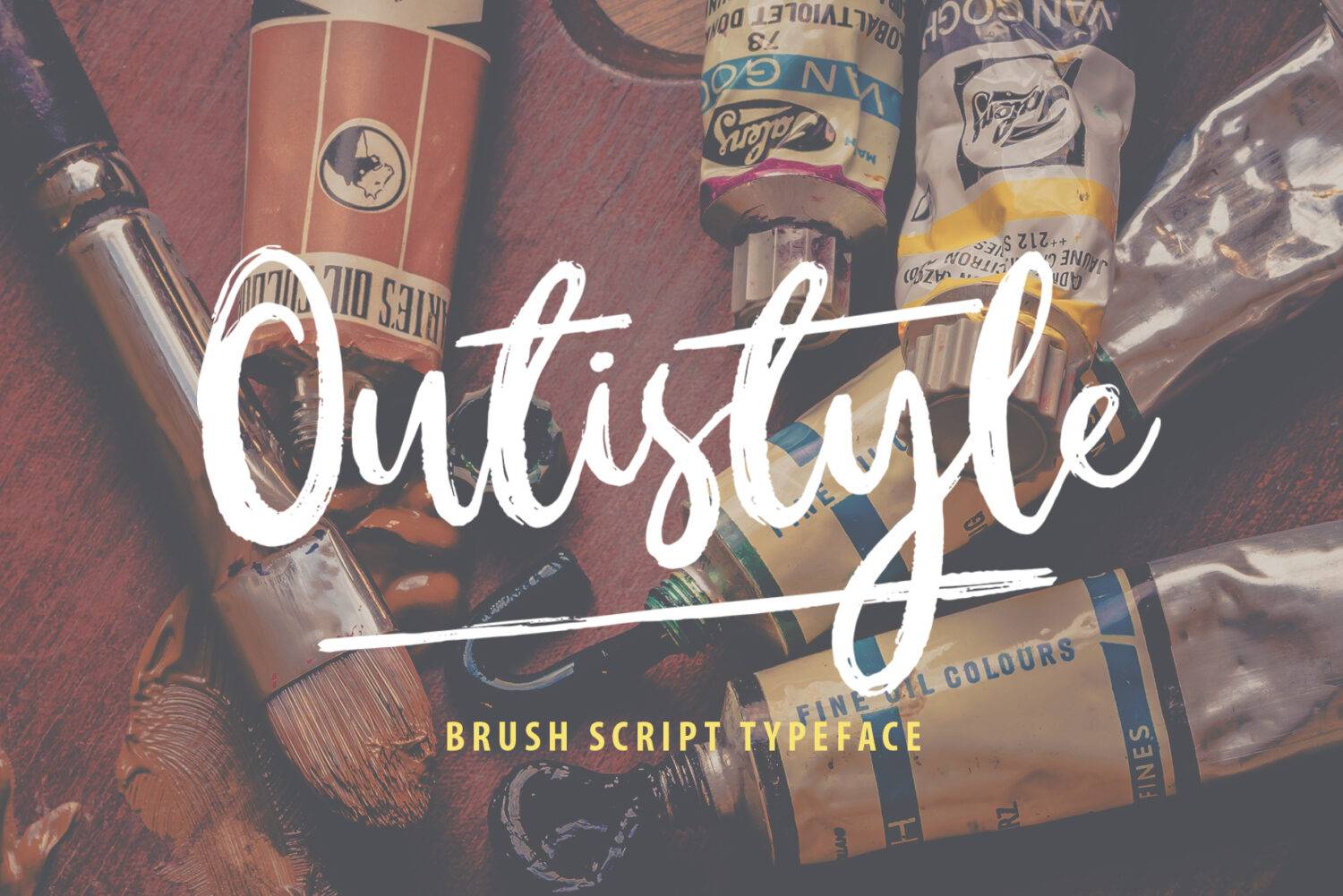 Outistyle Font sample