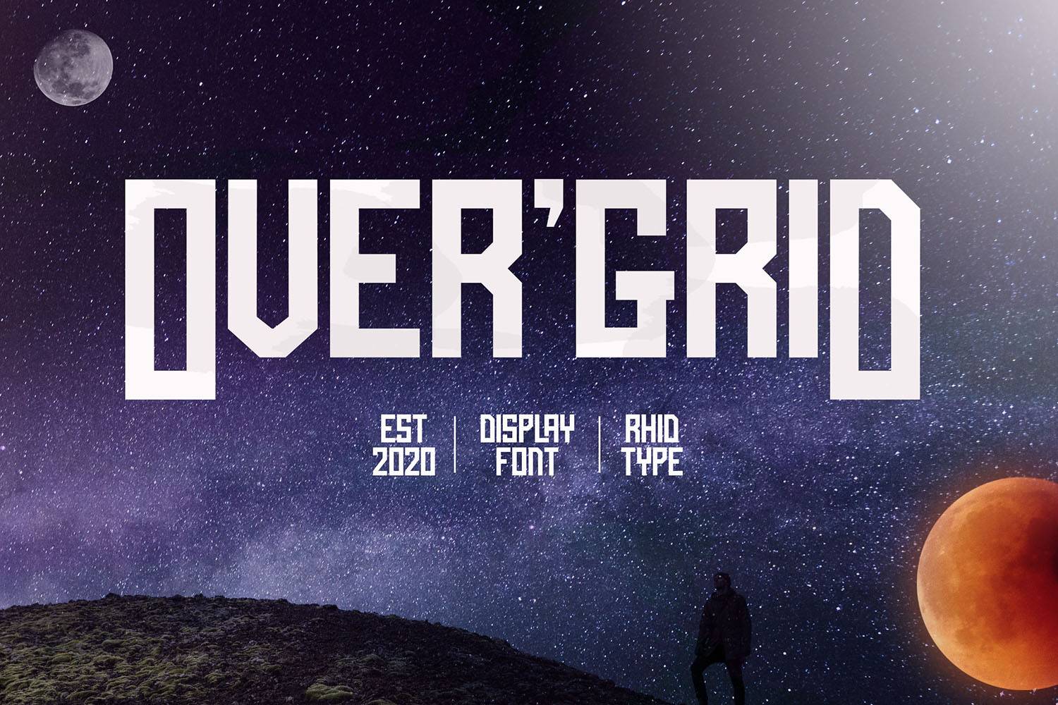Over’grid Font sample