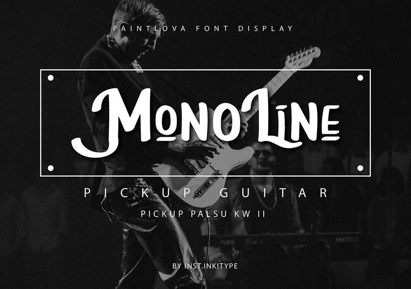 PaintLova Font sample