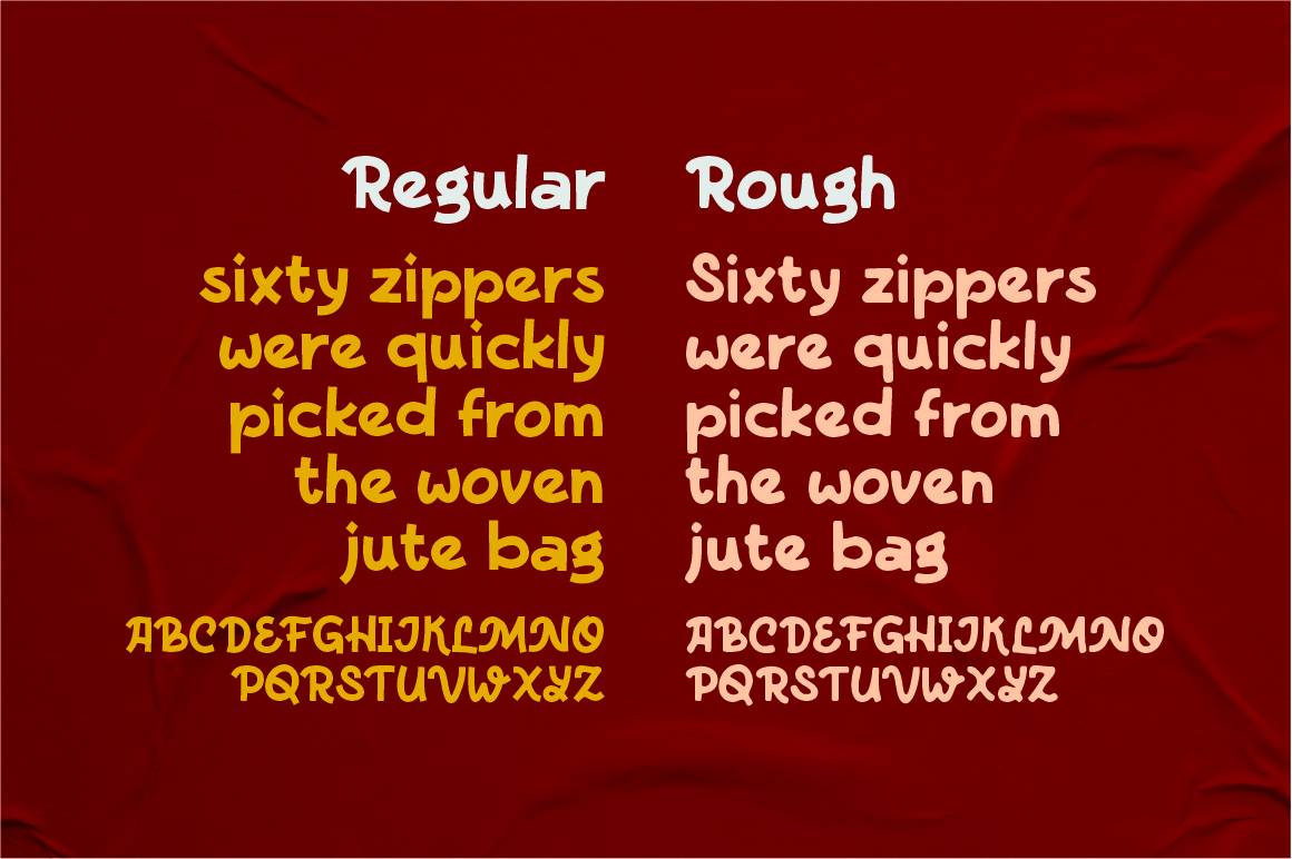 PankGang Font sample