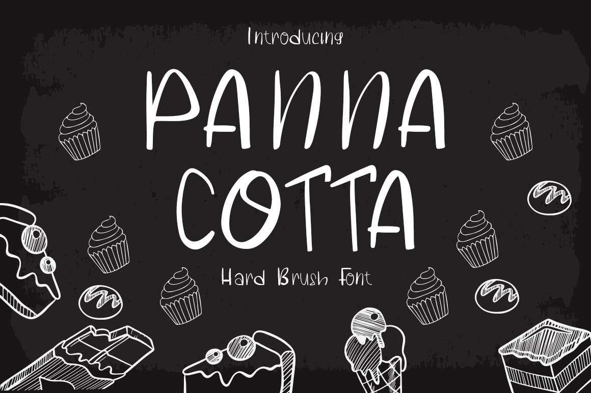 Panna Cotta Font sample