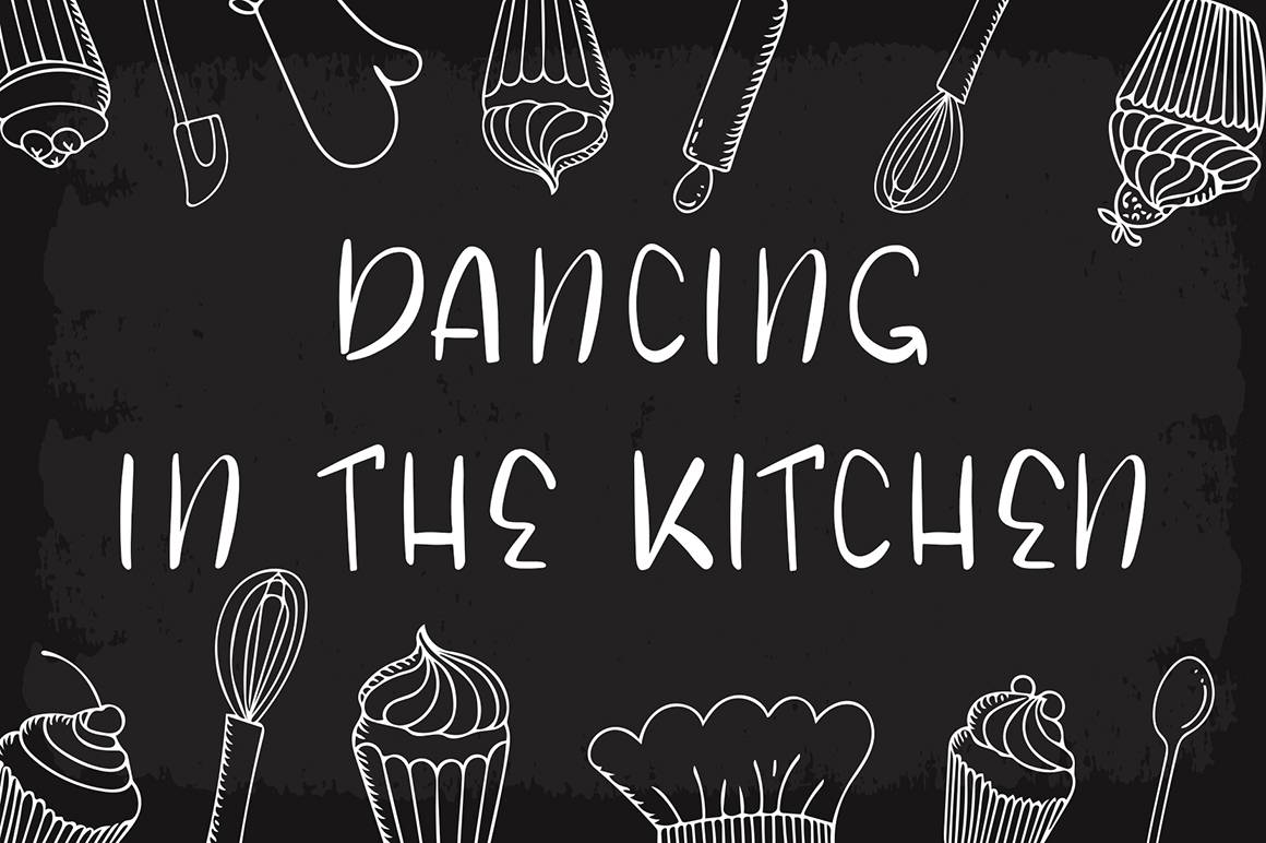 Panna Cotta Font sample