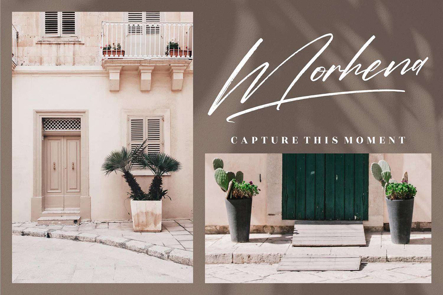 Pantherdam Signature Font sample