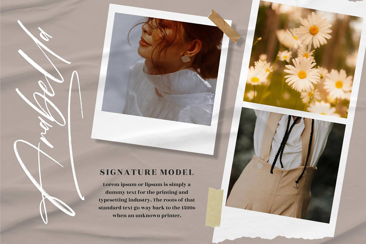 Pantherdam Signature Font sample