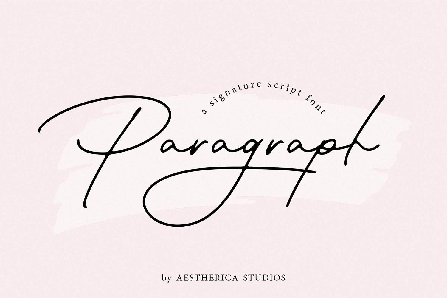 Paragraph Font sample