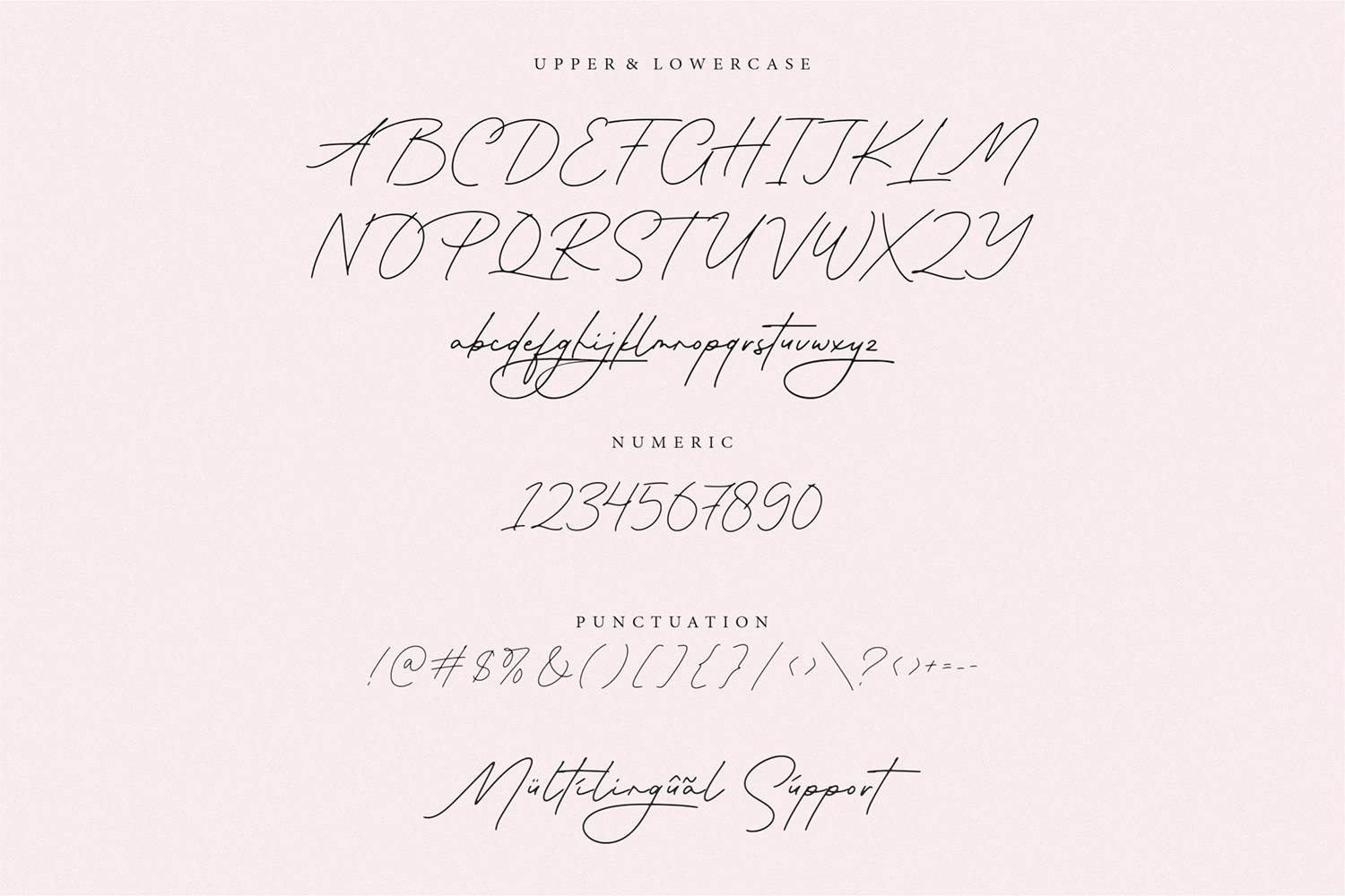 Paragraph Font sample