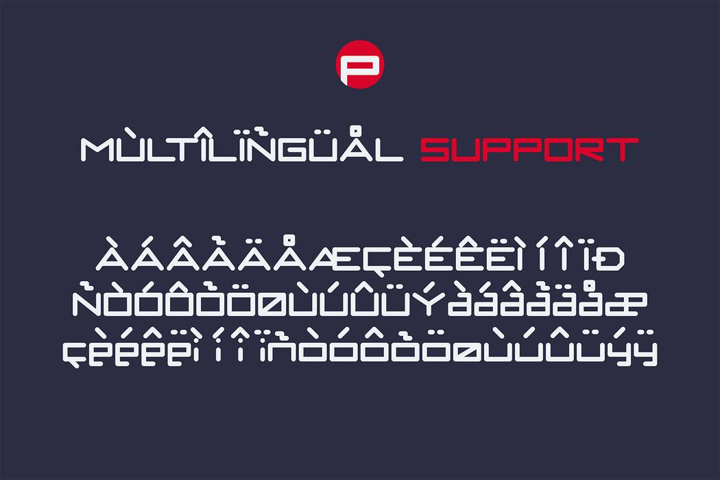 Paroshca Font sample