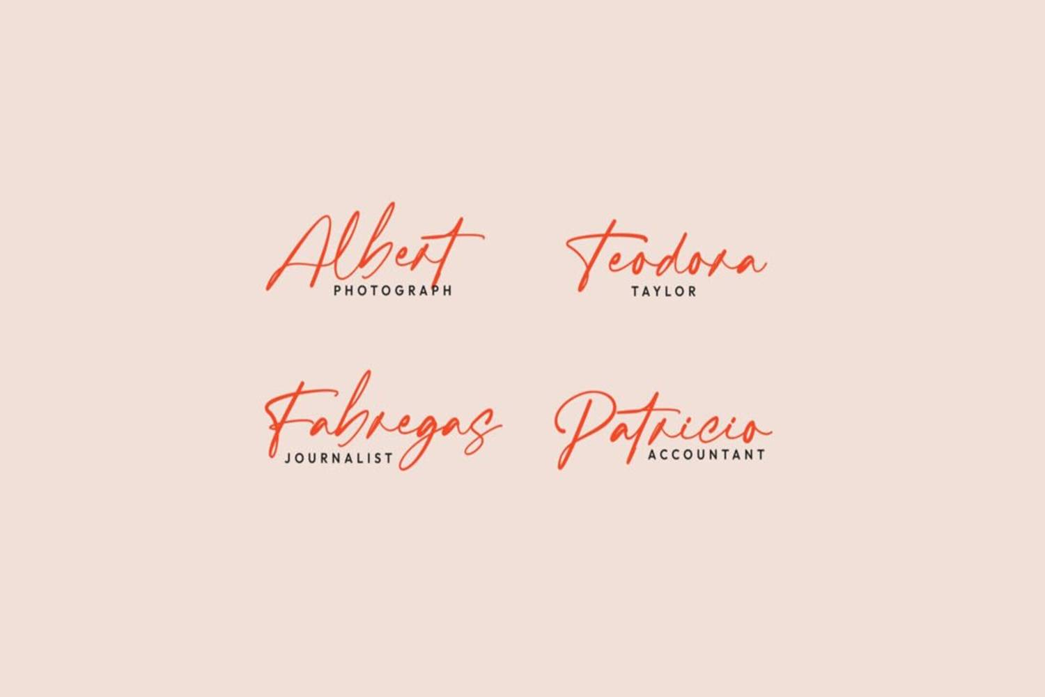 Partsold Font sample