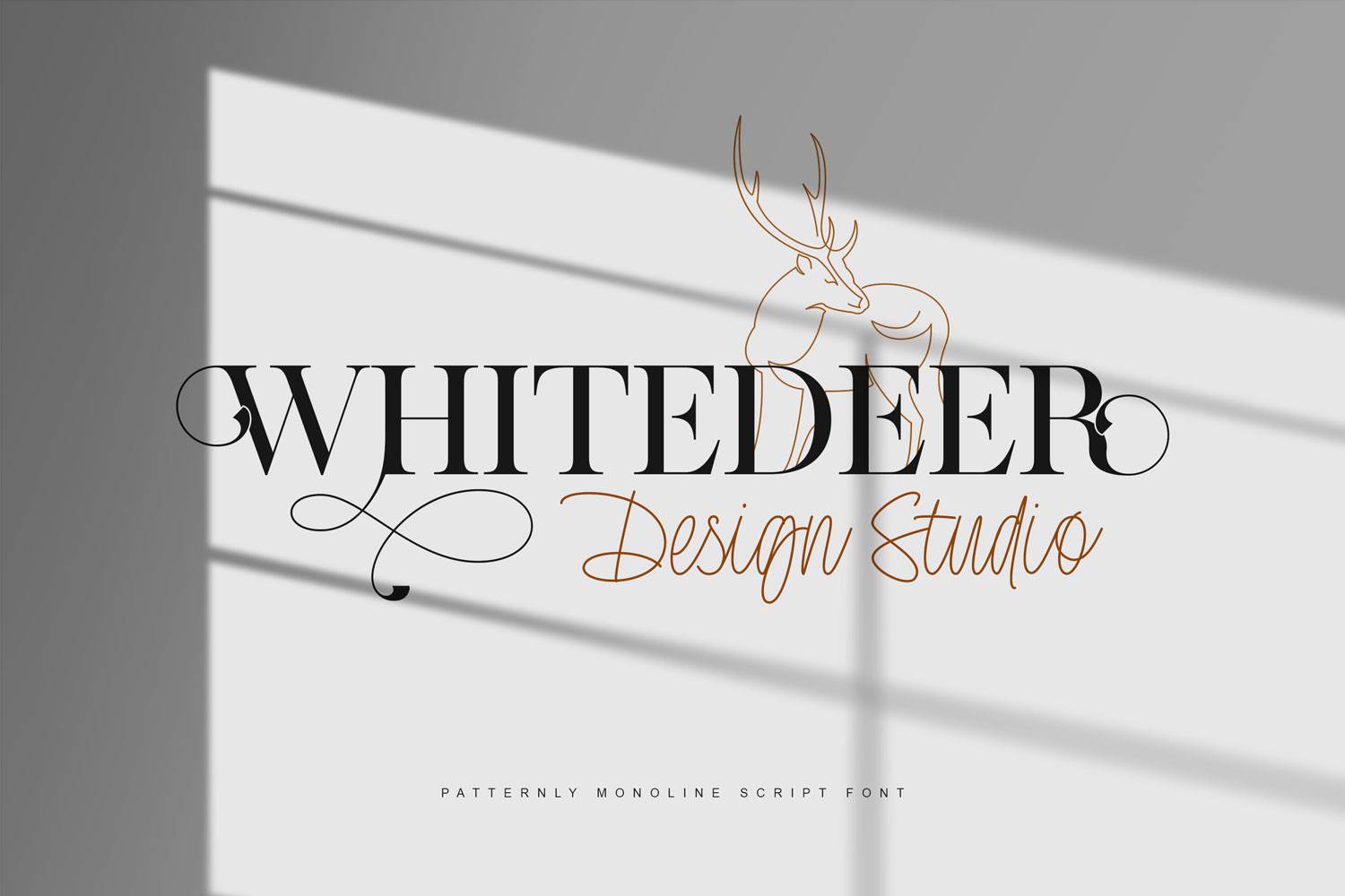 Patternly Font sample