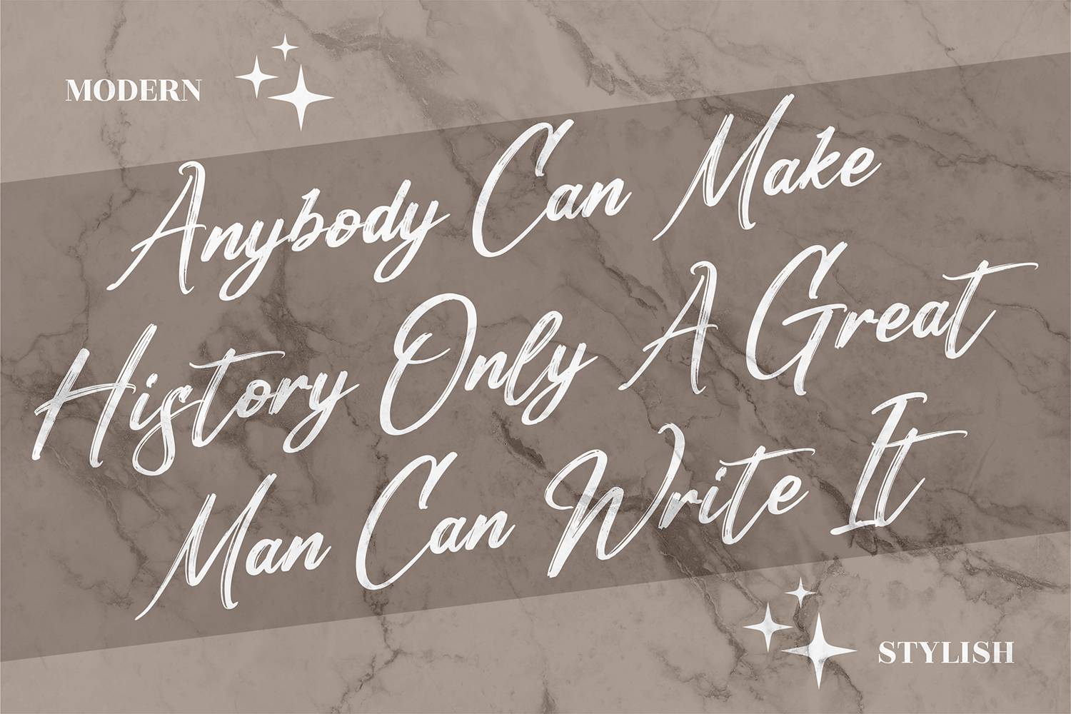 Patterson Southern Font sample