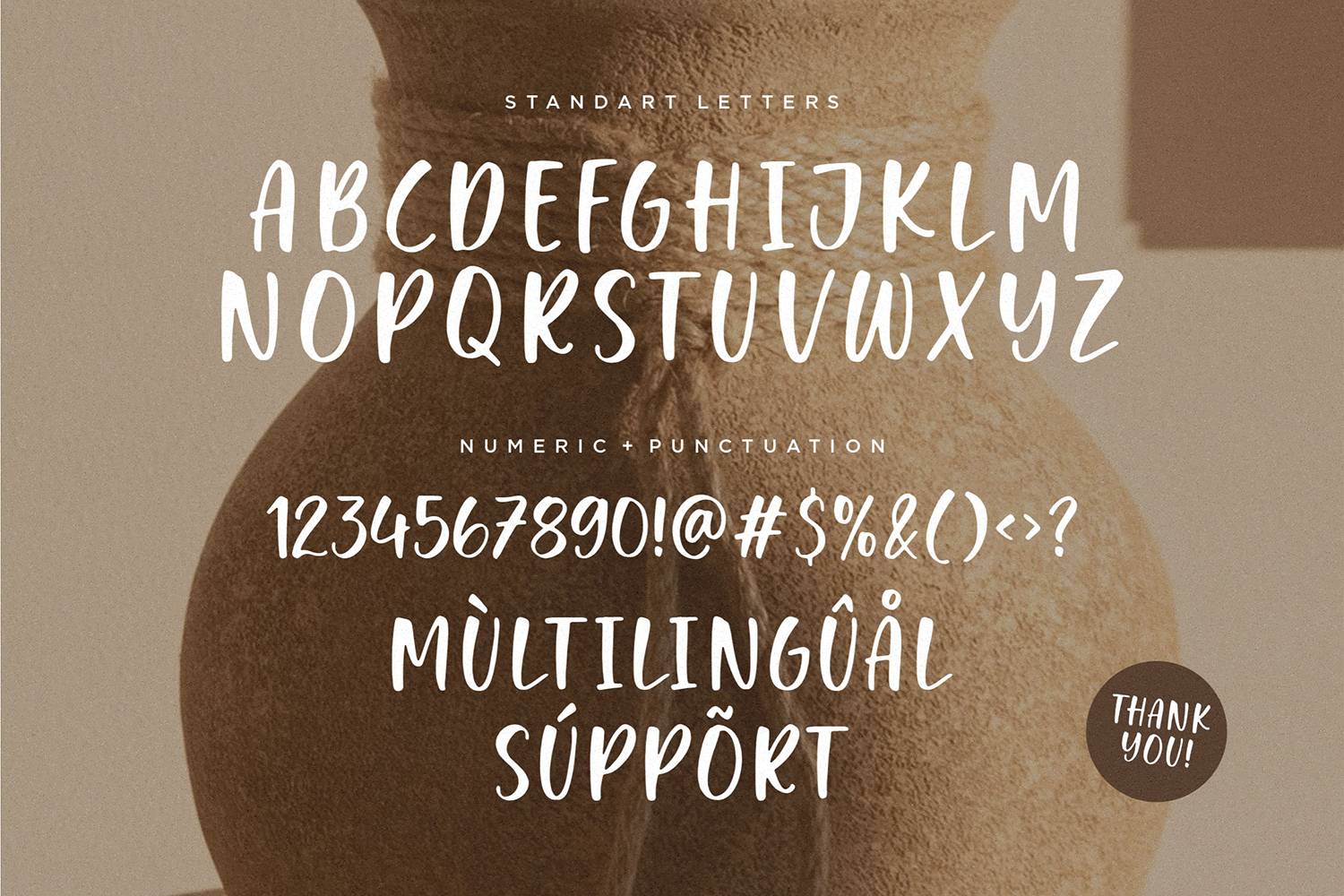 Peanut Crumble Font sample