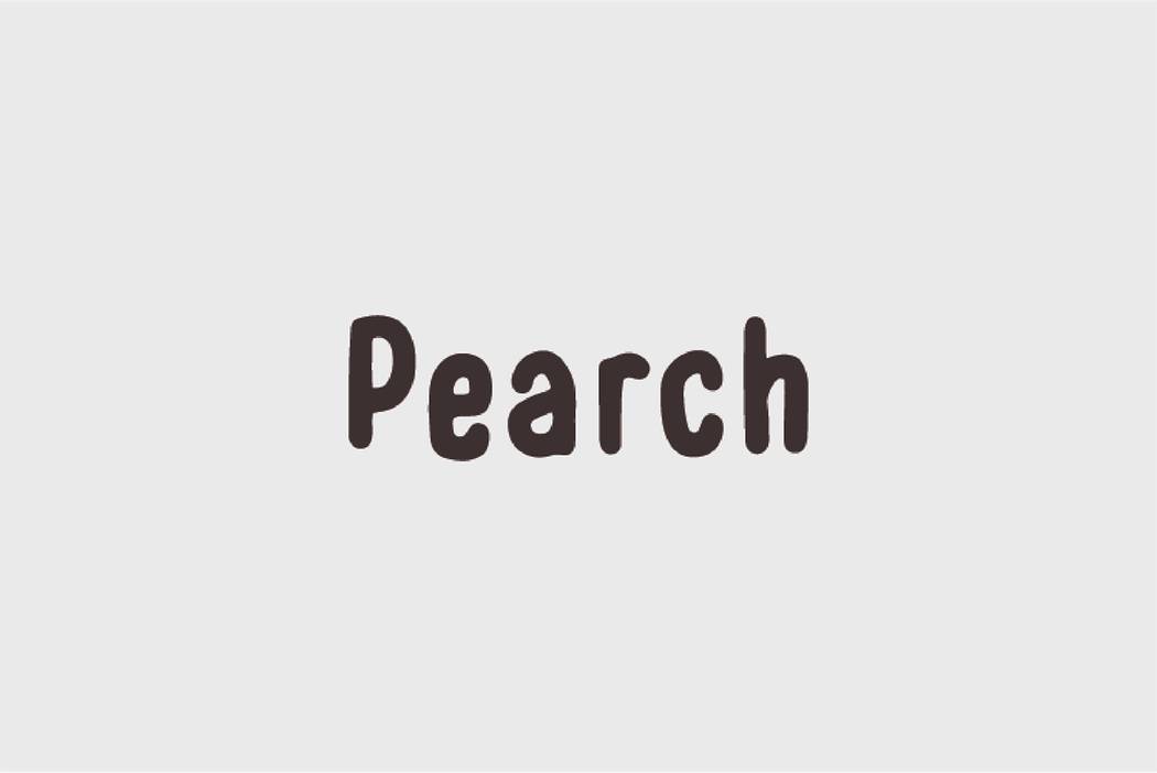 Pearch Font sample