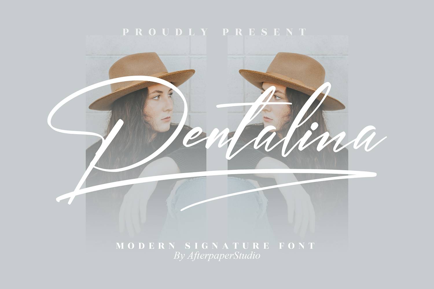 Pentalina Font sample
