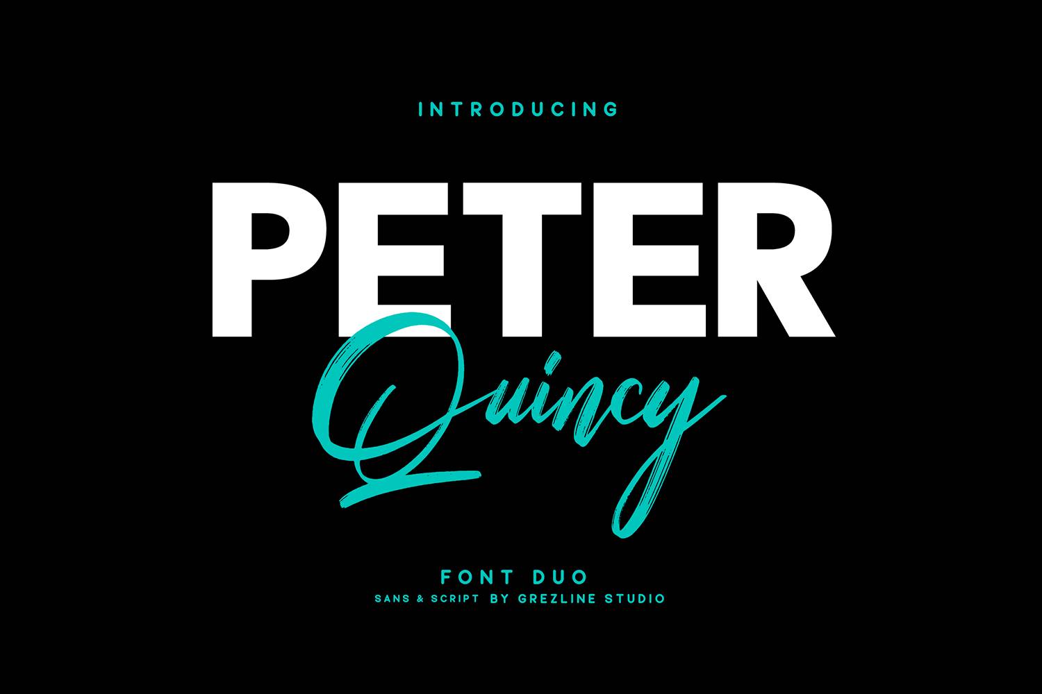 Peter Quincy Font sample