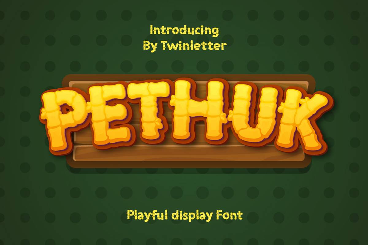 Pethuk Font sample