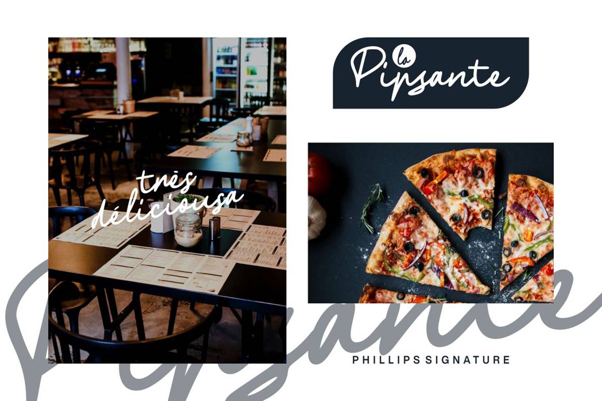 Phillips Font sample