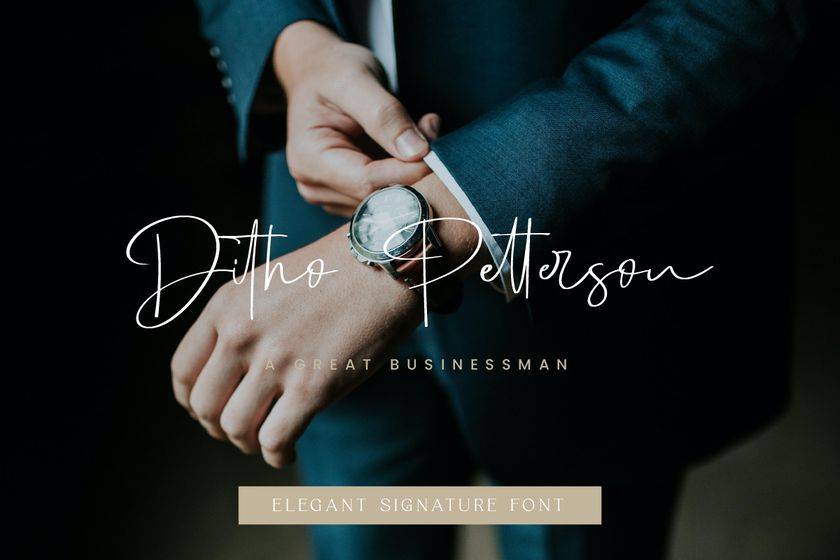 Phitagate Font sample