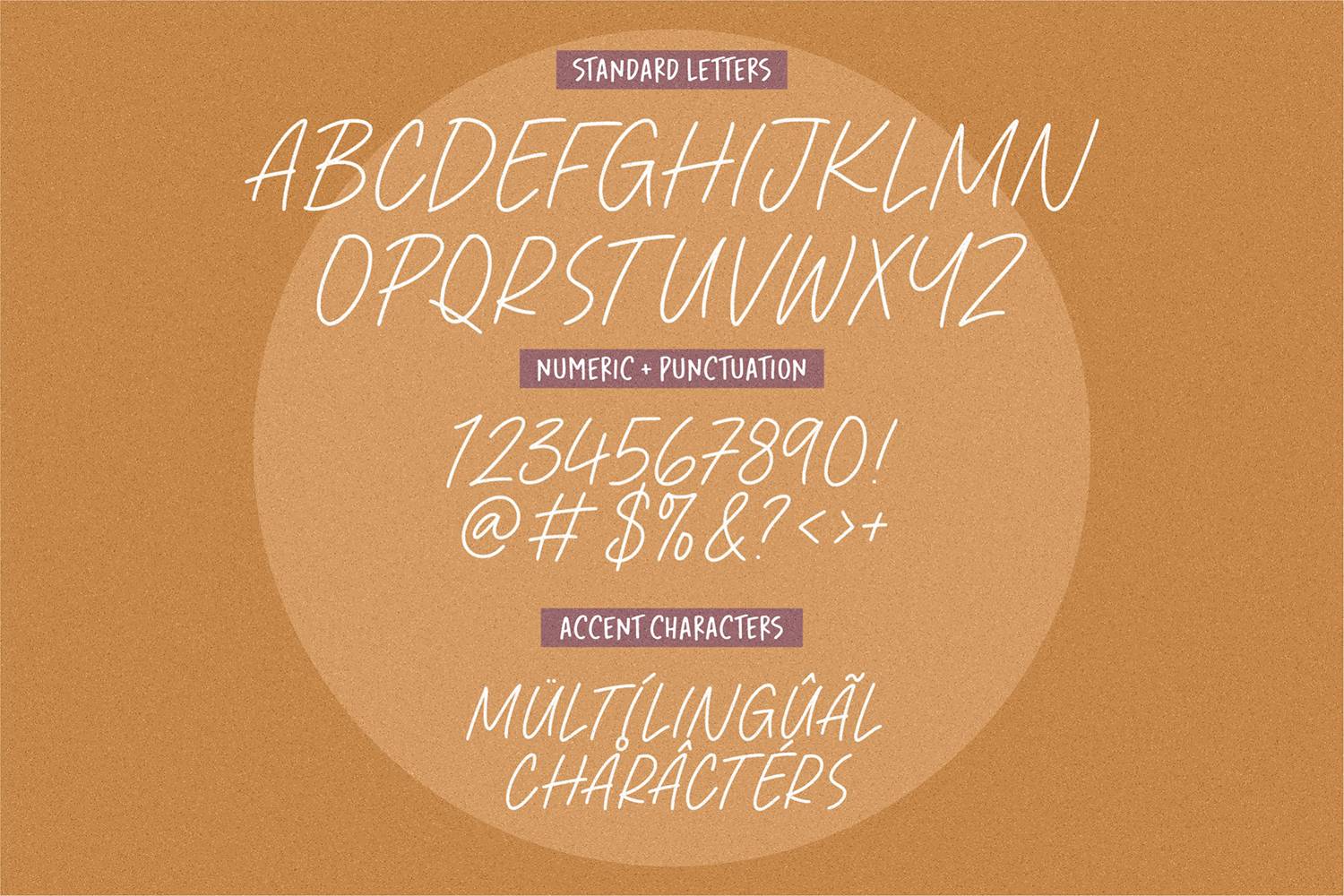 Pierce Jackson Font sample