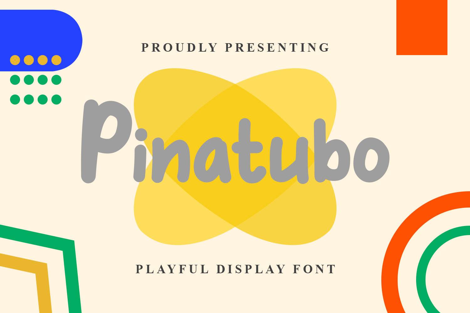 Pinatubo Font sample