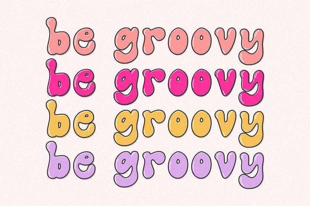 Pinky Donuts Font sample
