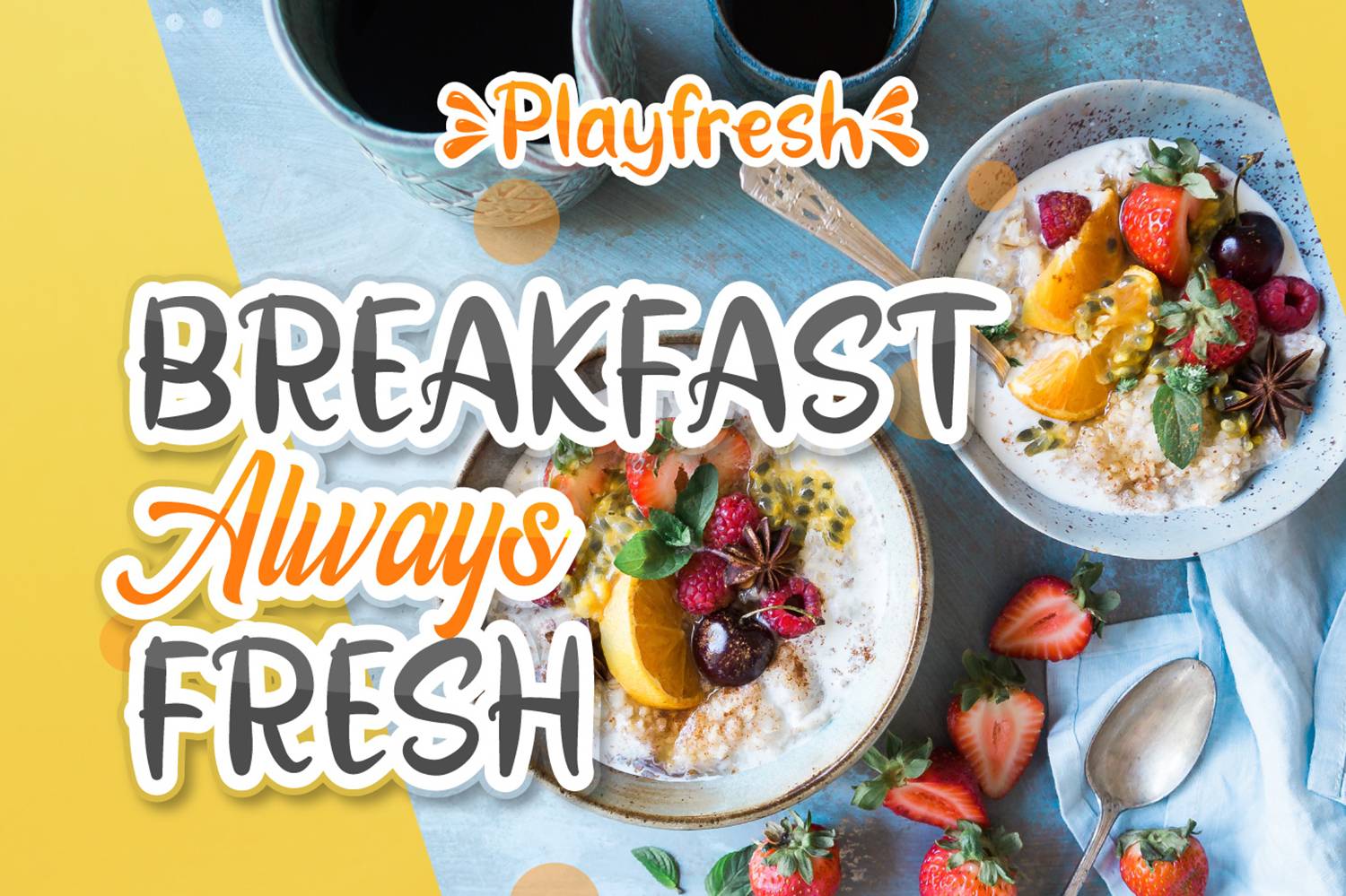 Playfresh Font sample
