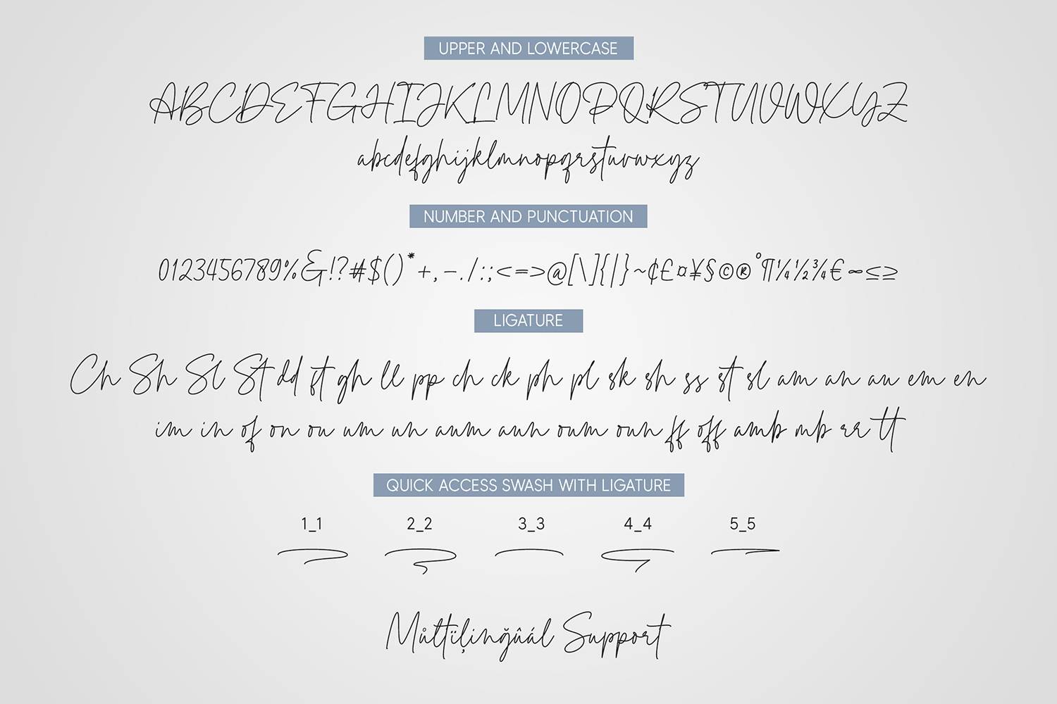 Pointone Font sample