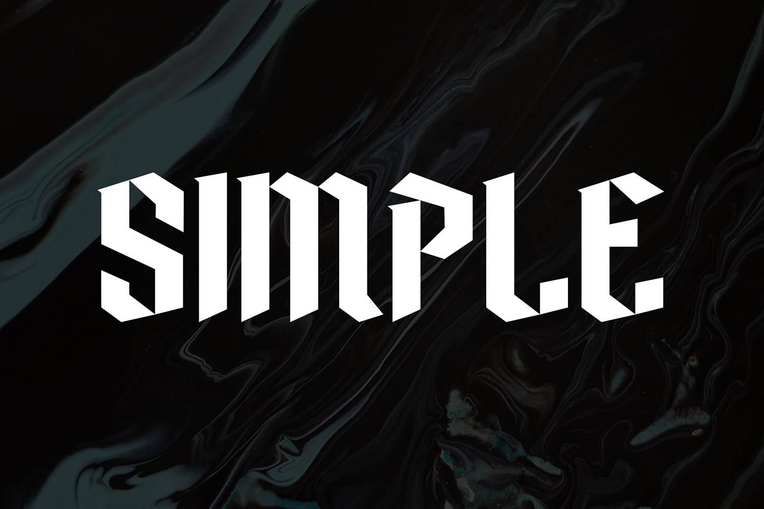 Poison Freak Font sample