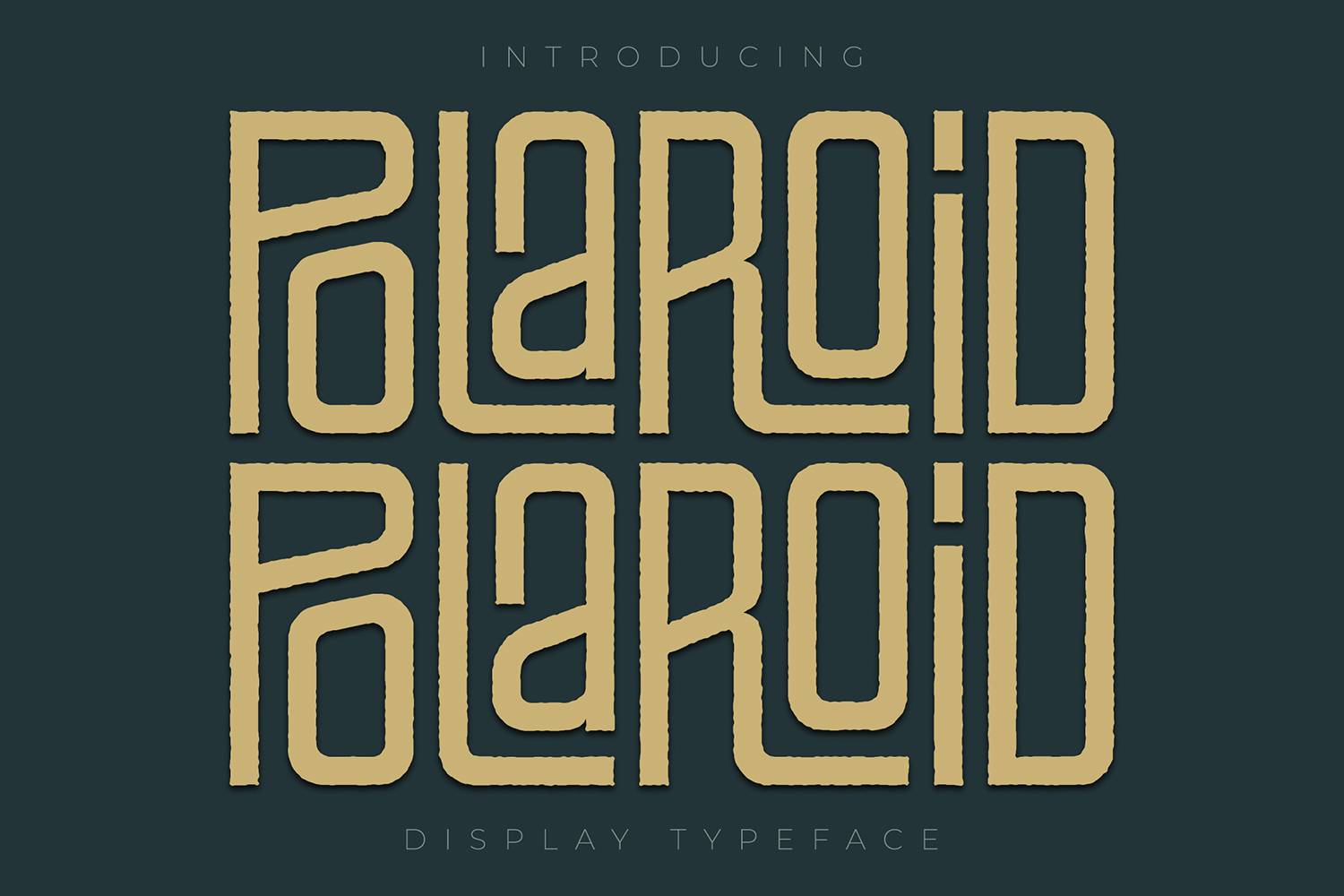Polaroid Font sample