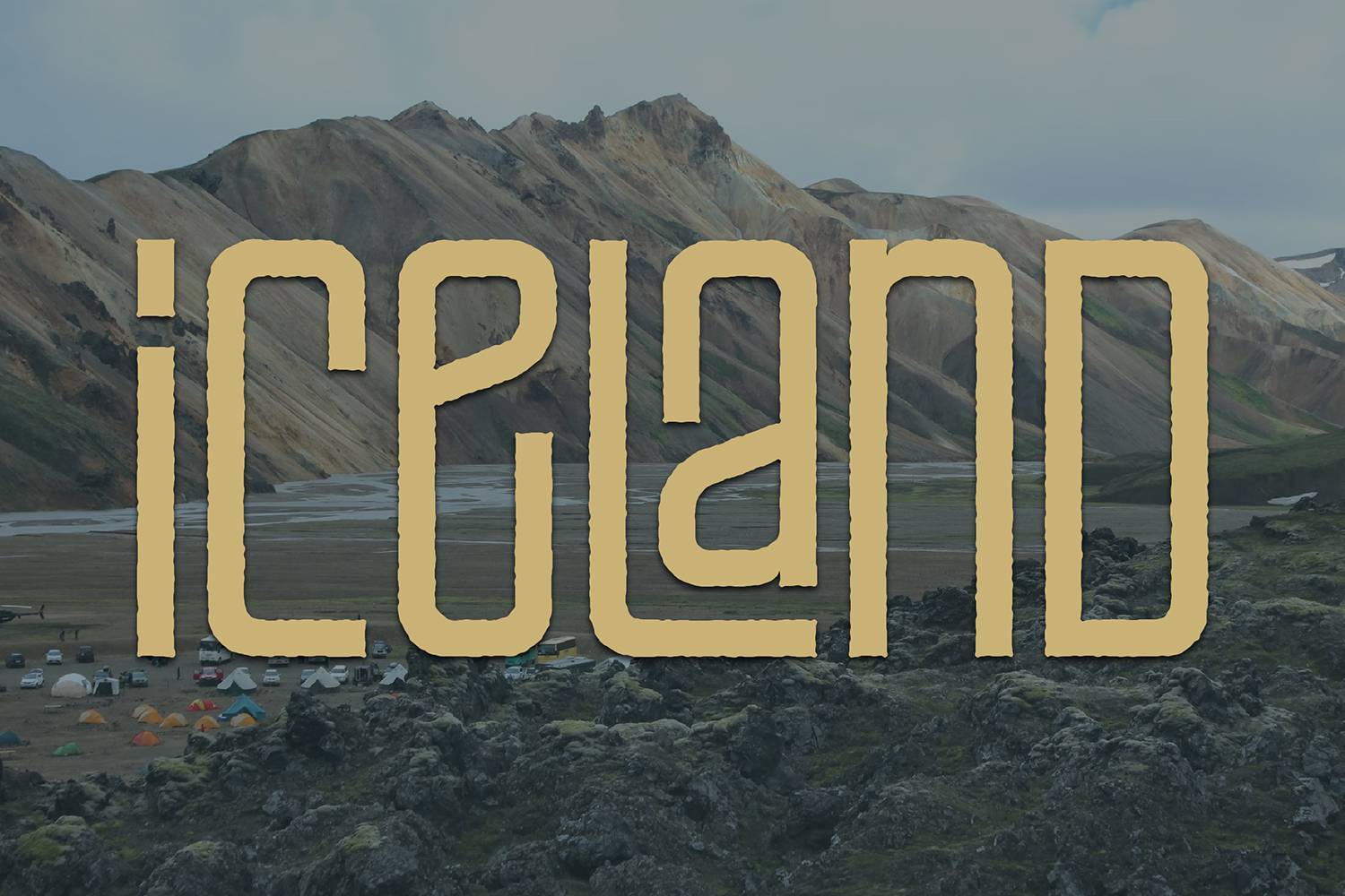 Polaroid Font sample