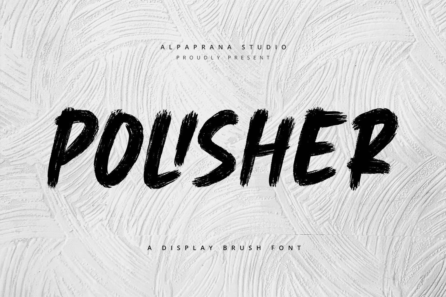 Polisher Font sample