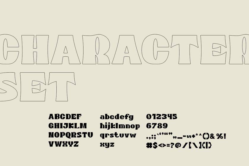 Pop Culture Font sample
